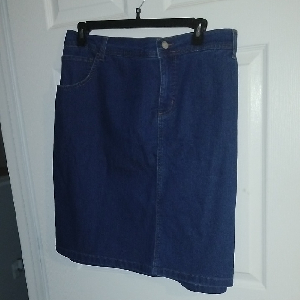 Classic Denim Skirt